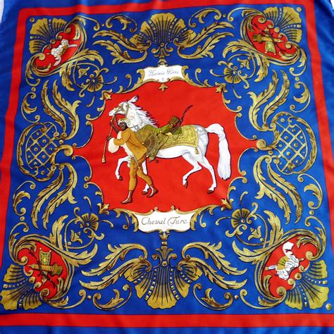 Hermes Scarf Cheval Turc .